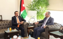 محافظ أربيل يزور أمين عام العاصمة الأردنية عمان