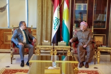 President Barzani receives a delegation from International Universities Council