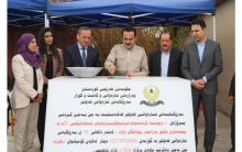 Costing more than 300 million dinars, the foundation stone for a 20-meter road in South Industrial was placed