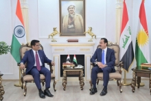 Erbil Governor: We are optimistic about the Kurdish students in India, if they return to their homeland tomorrow, they would serve as an example of the direction of development in India