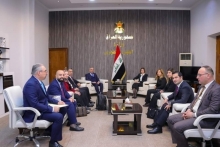 شاندێکی ھاوبەشی وەزارەتی ناوخۆ سەردانی وەزارەتی کۆچ و کۆچبەرانی حکومەتی ئیتحادیان کرد لە بەغدا 