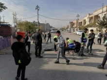 دانانی تاسەی پلاستیکی بۆ بەردەم قوتابخانە و باخچەی ساوایان