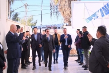 پارێزگاری هەولێر، سەردانی پارتى گەلى تورکمانى کرد