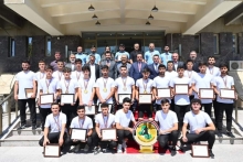 پارێزگاری هه‌ولێر خه‌ڵاتی ڕێزلێنانى پێشکەش بە یاریزانان و ڕاهێنه‌ری لاوانى یانەى هه‌ولێری كرد