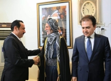 وەزیری ئەوقاف و پارێزگاری هەولێر، سەردانی تەکیەی شێخ مسعود شێخ نوری بەرزنجیان کرد 