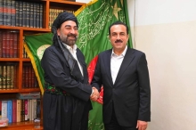 وەزیری ئەوقاف و پارێزگاری هەولێر، سەردانی تەکیەی شێخ ئەحمەد کاریتانیان کرد