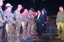 پارێزگاری هەولێر، سەردانی هێزەکانی (ئاسایش، پۆلیس، هاتووچۆ، بەرگری شارستانی) کرد
