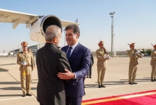سەرۆککۆماری ئێران گەیشتە هەولێر  