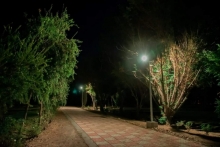 دانانى ڕوناکى لە پارکی شەهید سامی عەبدولڕەحمان