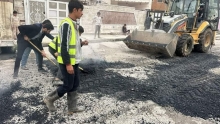 بەحرکە... چاککردنەوەی چاڵ و شکستی شەقامەکان 