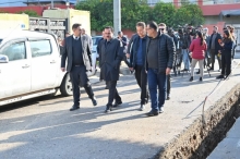 پارێزگارى هەولێر، پڕۆژەى دانان و گۆڕینی تۆڕی ئاوی لە گەڕەکەکانی (کرێکاران، ڕزگاری، سەفین)ی بەسەرکردەوە