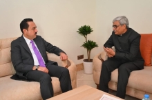 پارێزگاری هەولێر بە نوێنەراتی سەرۆکی حکومەت، بەشداری لە پرسەی سەرۆکوەزیرانی پێشووی هیندستان کرد