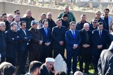 بەئامادەبوونی نوێنەری سەرۆکی حکومەتی هەرێمی کوردستان، تەرمی 