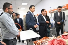پارێزگاری هەولێر، سەردانی نەخۆشخانەی نانەکەلی کرد