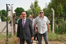 هەولێر …  تیمێکی شارەزای وڵاتی چیک، کار بۆ پتەوتر کردنی منارەی چۆلی دەکەن 