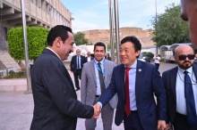 پارێزگارى هەولێر، پێشوازیی لە بەڕێوەبەری گشتیی ڕێکخراوى (FAO) کرد