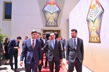 هه‌ولێر ...  پیرۆزبایی كردن له‌ ده‌سته‌ی نوێ سکرتێر و ئەندامانی مەکتەبی سکرتاریەتی یەکێتی قوتابیان و لاوانی دیموکراتی کوردستان  
