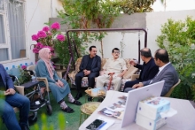 پارێزگاری هەولێر، سەردانی هونەرمەند (جەبار ئەحمەد ئەربیلی) ی کرد