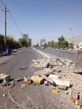 لە پێناو فراوانکردنی شەقامەکان و کەمکردنەوەی ئاستەنگی هاتووچۆ