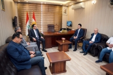 پارێزگاری هەولێر، سەردانی نووسینگەی هەولێری به‌رێوه‌به‌رایەتی حه‌ج و عومڕه‌ی كرد