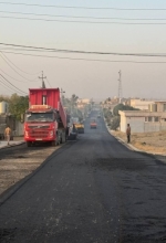 شاخۆڵان.. قیڕتاوکردنی چەند شەقامێک جێبەجێ کرا