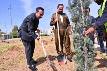 هەولێر...  بە هەڵمەتێکی فراوانی چاندنی نەمام پێشوازی لە ڕۆژی ژینگەی کوردستان دەکات