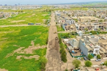 بنه‌سڵاوه‌..  قیرتاوكردن و ئاوه‌ڕۆ له‌ گه‌ڕه‌كی گوڵان جێبه‌جێ ده‌كرێت