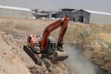 لەچوارچێوەی ئامادەکارییەکان بۆ وەرزی زستان و بارانبارینی ئەوساڵ