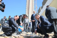 لە هەولێر.. بە دەستی کورد و ژاپۆنییەکان دەستکرا بە چاندنى داری ساکۆرا