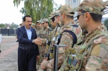 پارێزگاری هەولێر، سەردانی هێزە ئەمنیەکانی کرد