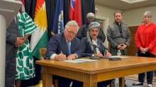 بە فەرمی رێککەوتنی بەدەستەخوشکبوونی هەولێر و ناشڤێڵ واژۆکرا