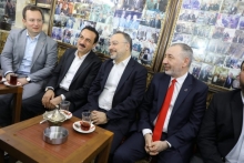 Erbil Governor and Turkish Deputy Foreign Minister Visit Qaysari Bazaar, Sultan Muzaffar Shrine, and Choly Minaret