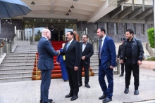 The Governor of Erbil receives the new Consul General of Italy 