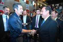 Erbil Hosts Special Event with Football Legend Luis Figo