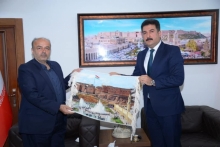 A delegation from Qazvin Province visits Erbil Governorate