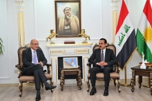  The Governor of Erbil receives the City Manager of the American city of Ellsworth
