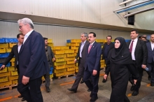  The Governor of Erbil visited the 'Minoo' factory for biscuit and confectionery production