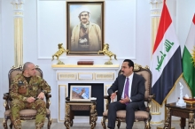  Erbil Governor  Receives the Commander of Italian Forces