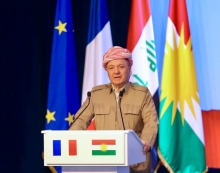 In President Barzani's presence, the 100th birth anniversary of 'Danielle Mitterrand' was commemorated 