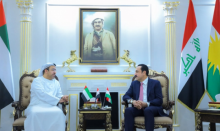  The Governor of Erbil receives the Consul General of the UAE in Erbil