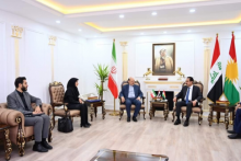 The Governor of Erbil receives the Consul General of the Islamic Republic of Iran in Erbil