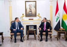 Governor of Erbil Receives Russian Consul General in Erbil