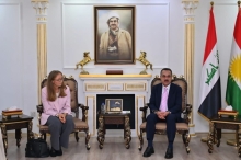  Governor of Erbil Receives EU Delegation, Reaffirms Support for Their Projects