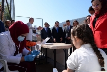 Erbil.. Launch of the national campaign to vaccinate children against measles