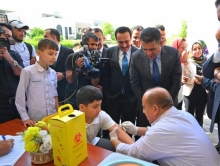 Erbil.. The national campaign to vaccinate children against measles continues
