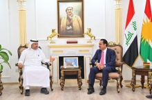 The Governor of Erbil receives the President of the International Minifootball Federation 