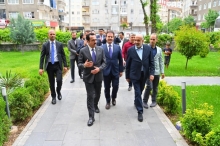 The Governor of Erbil visits the Diyarbakir Chamber of Commerce and Industry