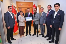 Governor of Erbil Meets with Co-Mayor of Cezire Municipality