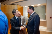  Erbil... Ceremony for Japan's National Day and Emperor's Birthday Held
