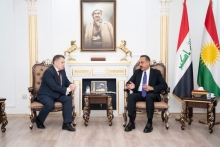  Governor of Erbil Receives Ukrainian Ambassador to Iraq